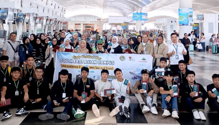 Tingkatkan Wawasan Siswa SMA Harapan 3 Delitua Studi Kampus Ke Malaysia Dan Thailand