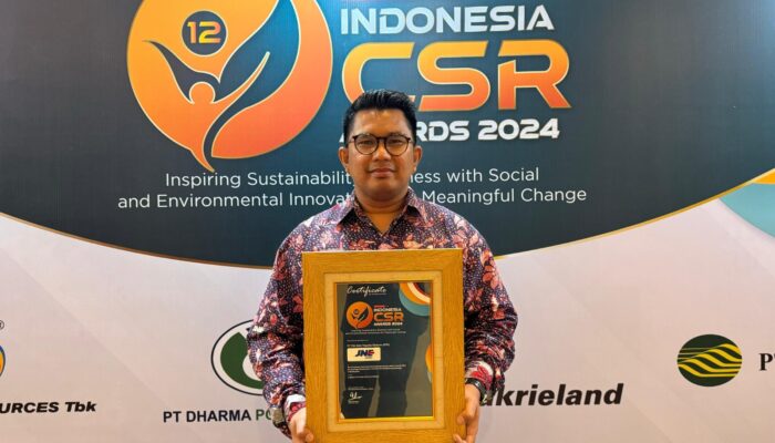 JNE Raih Penghargaan Indonesia CSR Awards 2024