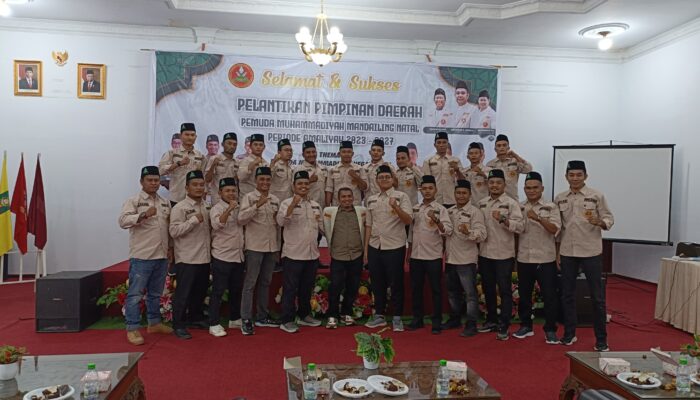 Syarif Lubis Hadiri Pelantikan PD Pemuda Muhammadiyah Madina