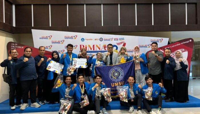 Membanggakan, UMSU Raih Dua Medali Di Pimnas 2024