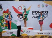 Pj Gubsu Saksikan Langsung Dancesport PON XXI, Beri Semangat Atlet Sumut