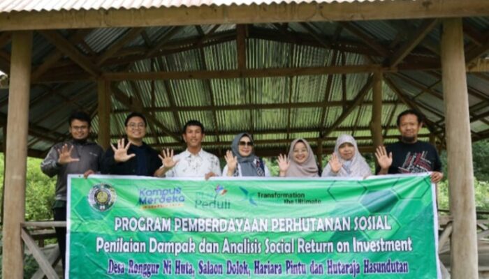 Fakultas Pertanian USU Salurkan Bantuan PLN Untuk Masyarakat Desa Ronggur Nihuta