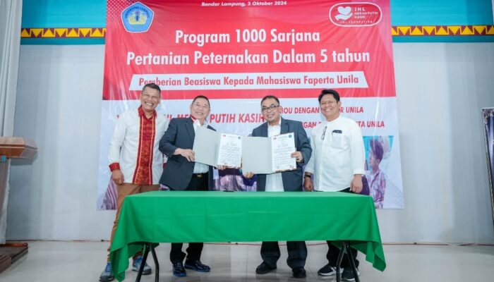 Wujudkan 1000 Sarjana Pertanian, JHL Foundation Gelontorkan Beasiswa Pendidikan Tinggi