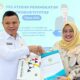 KADISNAKER Sumut Dr. Drs. M. Ismael P. Sinaga, M.Si (kiri) bersama Dekan Fakultas Vokasi USU Prof. Dr. Isfenti Sadalia, S.E, M.E kerjsama untuk kegiatan Pendidikan, Pelatihan, Penelitian, dan Pengabdian Kepada Masyarakat. Waspada/Ist