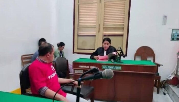 Terdakwa Penipuan Modus Janjikan Proyek Di UINSU Dituntut 41 Bulan Penjara