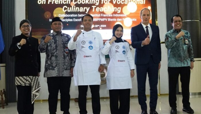 Kerja Sama Indonesia-Perancis, 48 Pengajar Vokasi Bidang Kuliner Ikut Pelatihan Khusus