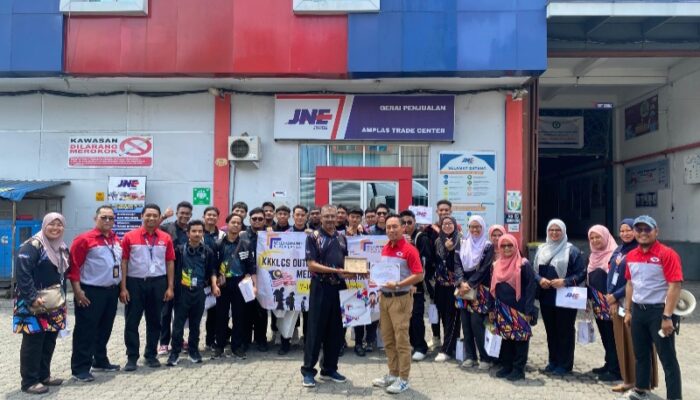 JNE Medan Terima Kunjungan Industri Mahasiswa Dari Malaysia