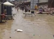 BREAKING NEWS, Tanggul Seruway Tamiang Jebol