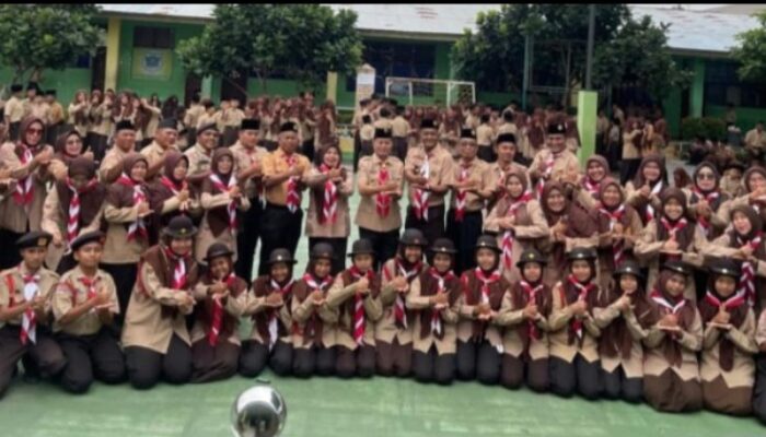 MTsN 2 Medan Gelar Pengukuhan Pelantikan Majelis Pembimbing Dan Pembina Gudep