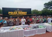 Sepekan Polda Sumut Ungkap 85 Kasus Narkoba