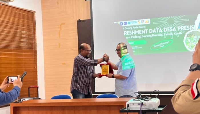 Kolaborasi LPPM USU Dan IPB Wujudkan Data Desa Presisi Di Program Desa Binaan USU