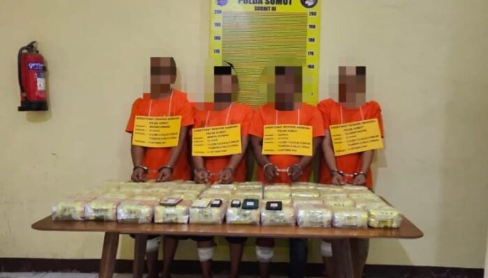 4 Pengedar Narkoba Di Dor