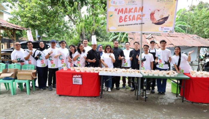 Le Polonia Hotel & Convention Medan Gelar Makan Bersama
