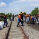 KAI Divre I Sumut Gelar Aksi Bersih Lintas Di Sepanjang Jalur Medan-Bandar Kalipah