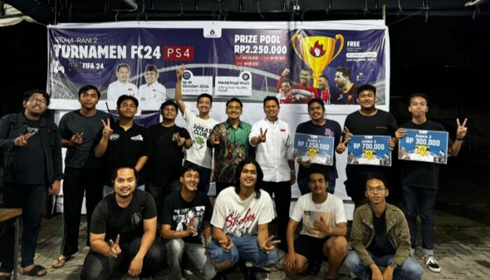 Sukses Gelar Turnamen FIFA24, Melangkah Tegas Ajak Gen-Z Menangkan Prof Ridha Dan Abdul Rani