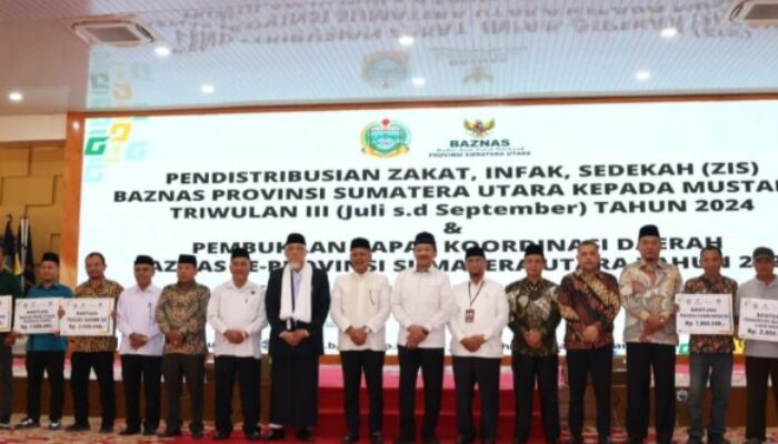 Pembukaan Rakorda Baznas Dan Penyaluran ZIS Triwulan III Berlangsung Khidmat