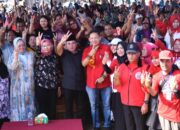 Masyarakat Nelayan Indah Antusias Sambut Edy Rahmayadi