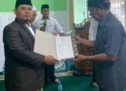 KUA Medan Amplas Serahkan Ikrar Wakaf Elektronik Untuk Masjid Al Muhajirin