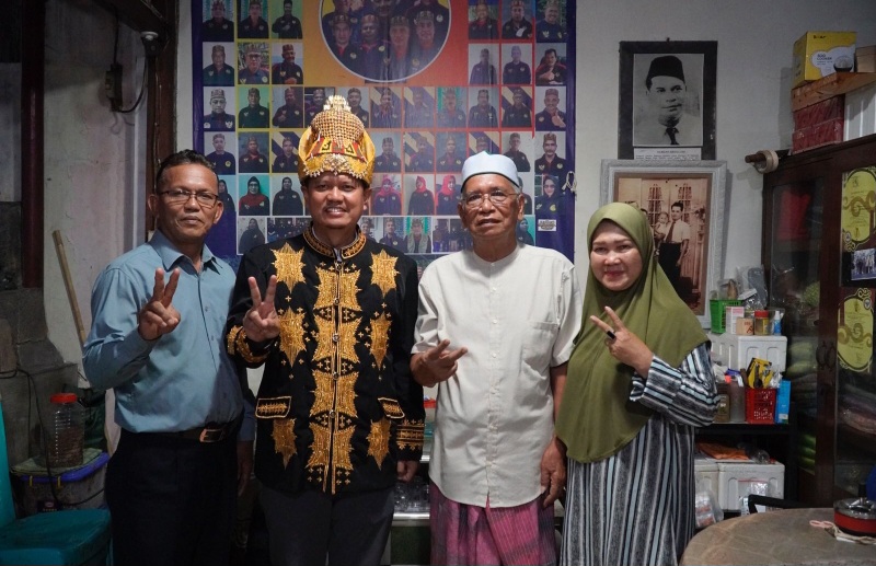 Mengalir Darah Aceh, Ridha Mendapat Dukungan Dari Tokoh TAA Cang Panah Abu Tibor Di Pilkada Medan