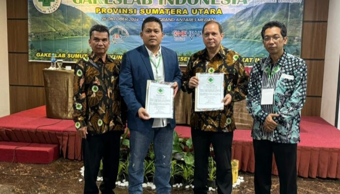 Wisnu Amri Pimpin Gakeslab Indonesia Sumut 2024-2028
