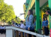 SMP Negeri 7 Medan Gelar Upacara Bendera Hari Sumpah Pemuda Ke 96