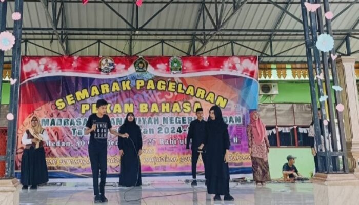 Semarak Pekan Bahasa 2024 Di MTsN 2 Medan Meriah