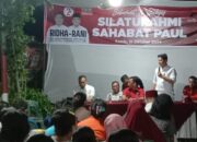 Ridha Pompa Semangat Sahabat Paul, Medan Tidak Boleh Miskin Lagi
