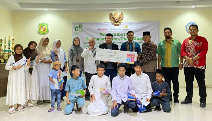 PT Penjaminan Jamkrindo Syariah Bersama Baznas Kota Medan Santuni Yatim Piatu Dan Dhuafa