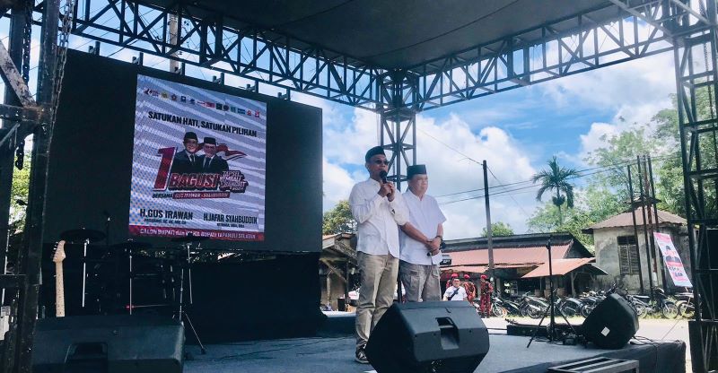 Paslon BAGUSI Tapsel, Nobar Pelantikan Presiden RI Bersama Masyarakat Paslon BAGUSI Tapsel, Nobar Pelantikan Presiden RI Bersama Masyarakat