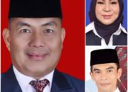 Anggota DPRD Tapsel, Haris Yani, Ledy Namarina, dan Irmansyah, mengaku prihatin dengan SiLPA ratusan miliar rupiah di empat tahun terakhir. (Waspada/Ist)