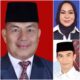 Anggota DPRD Tapsel, Haris Yani, Ledy Namarina, dan Irmansyah, mengaku prihatin dengan SiLPA ratusan miliar rupiah di empat tahun terakhir. (Waspada/Ist)