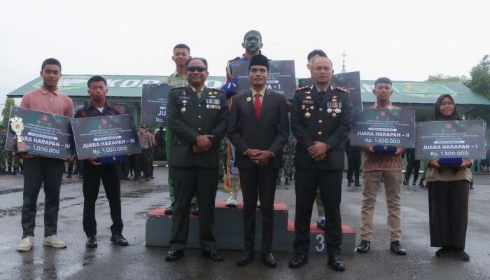 Peringatan HUT TNI Di Kodim 0104/Atim Meriah