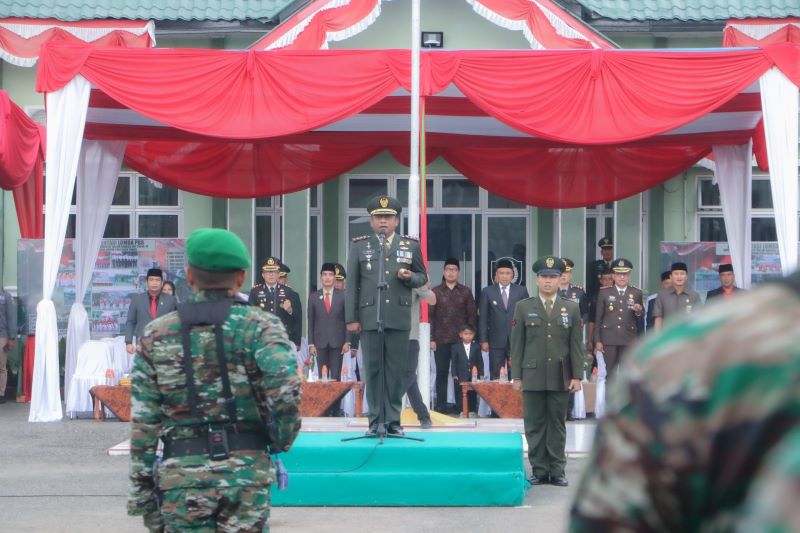 Peringatan HUT TNI Di Kodim 0104/Atim Meriah Peringatan HUT TNI Di Kodim 0104/Atim Meriah