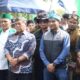 Paslon Yusuf-Bayu saat disambut seribuan masyarakat. (Waspada/ist).