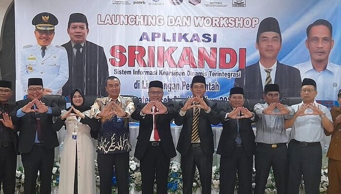 Launching Aplikasi Srikandi Aceh Singkil, Permudah Awasi Kinerja SKPK