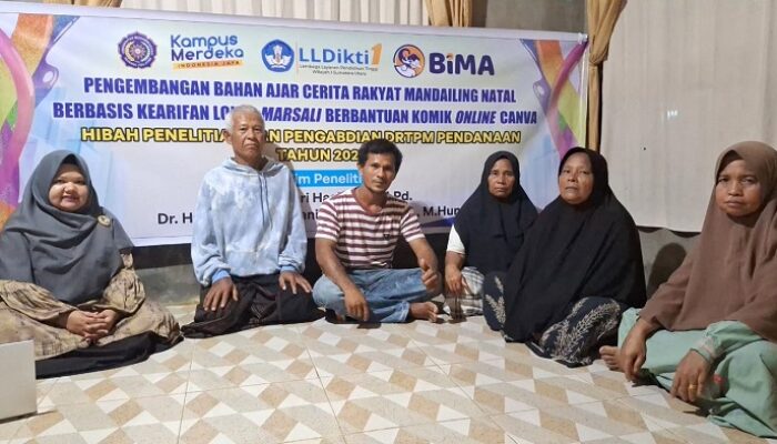 Dosen UM Tapsel Kembangkan Bahan Ajar Berbasis Kearifan Lokal Di Madina