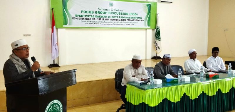 MUI Gelar FGD Efektivitas Dakwah Kota Padangsidimpuan MUI Gelar FGD Efektivitas Dakwah Kota Padangsidimpuan