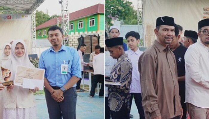 MTsS Tgk Chik Umar Diyan Dan MAS Ulumul Quran Raih Juara Umum Damasquss III DQA