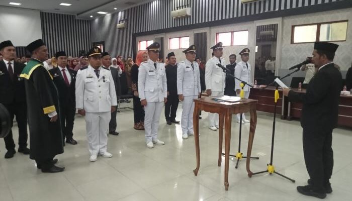 Pj Bupati Agara Lantik Camat Dan Kepala Puskesmas