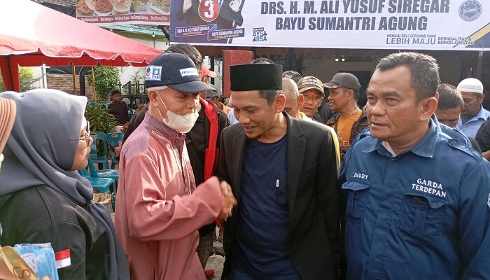 Komitmen Yusuf-Bayu Tingkatkan Ekonomi Masyarakat Disambut Dukungan Ratusan Pelaku UMKM