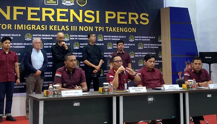 Tiga WNA Terlibat Deklarasi Dukungan Calon Bupati Diamankan Imigrasi Takengon