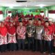 Kakan Kemenag Padangsidimpuan Dr H Erwin Kelana Nasution, MA (6 kiri) dan Kepala Seksi Pendidikan Madrasah Kantor Kemenag Padangsidimpuan, H Zamil Hasibuan, SAg, MPd foto bersama dengan Kepala MAN 1 Padangsidimpuan Dra Hj Wasliah Lubis, SPd, MA (4 kiri), WKM, Kaur TU, guru dan pegawai, Kamis (10/10/2024) di MAN 1 Padangsidimpuan. Waspada/ist.