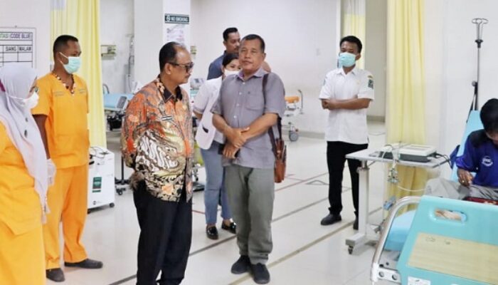 Kunker Ke RSUD Perdagangan, Plt Bupati Pastikan Pelayanan Kesehatan Optimal