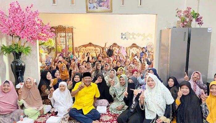 Calon Bupati Langkat Syah Afandin Disambut Hangat Masyarakat Wampu