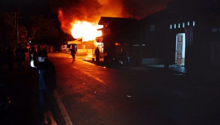 Kebakaran Kuta Inang Simeulue Cut Berhasil Dipadamkan