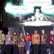 Ketua Umum KNKG Mardiasmo dan Ketua Pengarah ARA, Sigit Pramono, bersama Dirut ANJ Lucas Kurniawan dan perwakilan perusahaan peraih juara II dan III (Waspad/Ist)