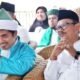 Plt Bupati Simalungun, H Zonny Waldi saat menghadiri acara Haul Ke-15 TGB Syekh H Abdurrahman Rajagukguk QS di Pondok Persulukan Serambi Babussalam Nagori Jawa Tongah, Kec. Hatonduhan, Kab. Simalungun, Sabtu (12/10).(Waspada/ist).