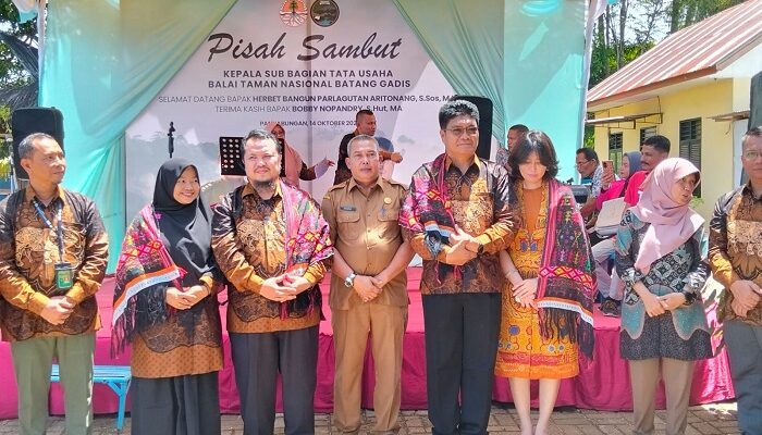 Balai TNGB Gelar Pisah Sambut