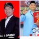 Bakal Pasangan Calon (Bapaslon) Rizal - Darno dan Pasangan Calon (Paslon) Bupati Labura tahun 2024, Hendri Yanto Sitorus - Samsul Tanjung. Waspada/Ist