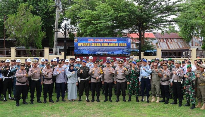 Gelar Pasukan Operasi Zebra Seulawah-2024 Di Sabang